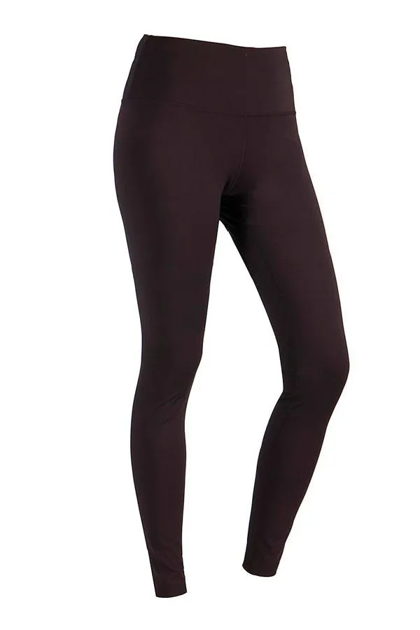 Sosandar Activewear Women Deep Plum High Waisted Perfect Body Sculpting Activewear Leggings