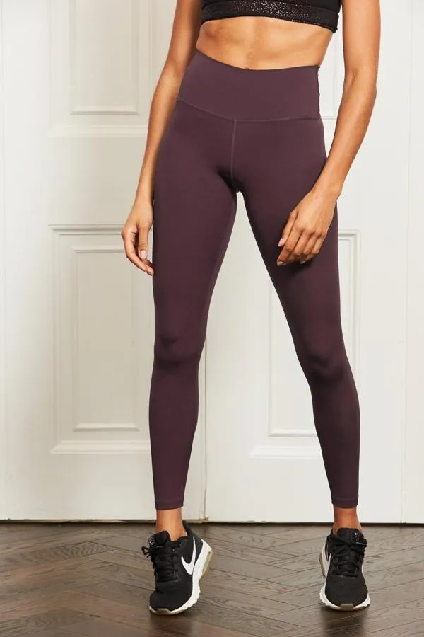 Sosandar Activewear Women Grape High Waisted Perfect Body Sculpting Activewear Leggings