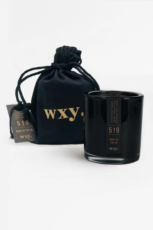 Sosandar Nightwear Women WXY Lemon White Musk and Leather Wood Wick Candle White