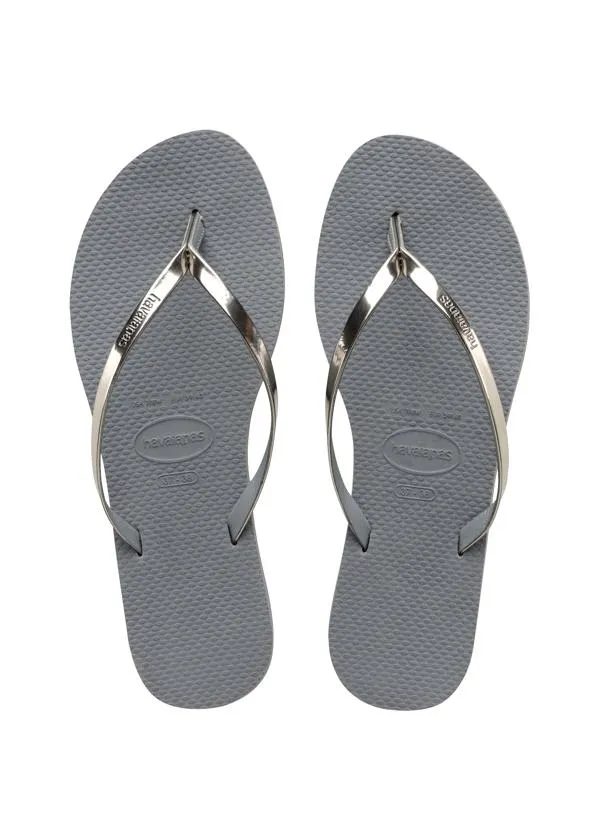 Sosandar Sandals and Flip Flops Women Havaianas Metallic Silver Slim Flip Flops Silver Sosandar Sandals and Flip Flops Women Havaianas Metallic Silver Slim Flip Flops Silver