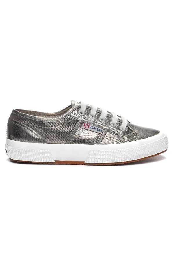 Sosandar Trainers 8211 Superga and Victoria Women Superga 2750 Classic Pewter Canvas Trainers