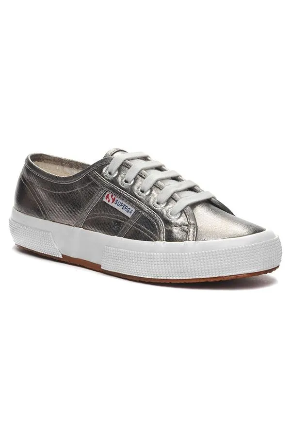 Sosandar Trainers 8211 Superga and Victoria Women Superga 2750 Classic Pewter Canvas Trainers