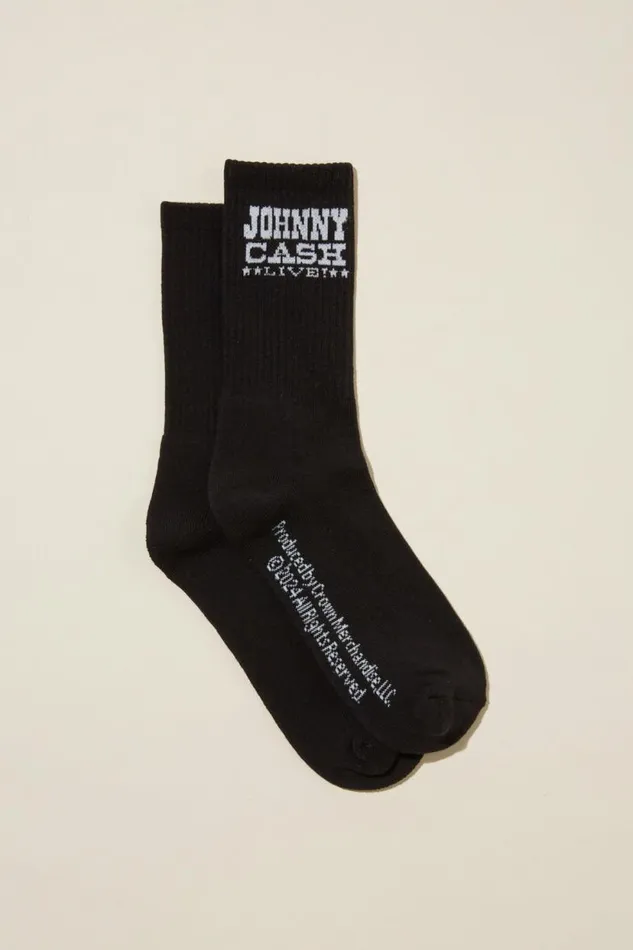 Special Edition Sock Lcn Mt Washed Blackjohnny Cashlive Men Cotton On Socks and Underwear