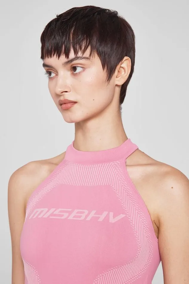 Sport Halter Top Bubblegum Women MISBHV Tops