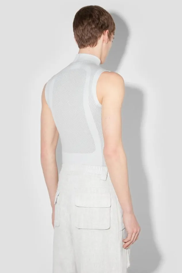 Sport Sleeveless Top Light Grey Men MISBHV Tops