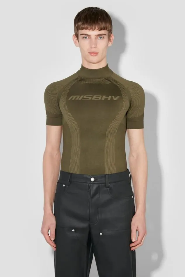 Sport TShirt Grunge Olive Men MISBHV Tops