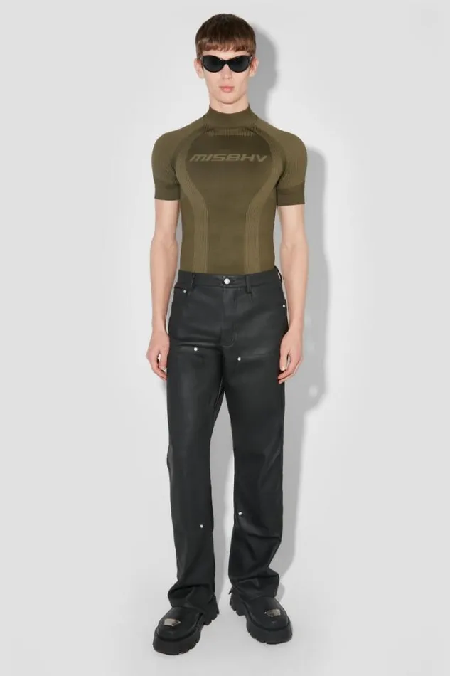 Sport TShirt Grunge Olive Men MISBHV Tops