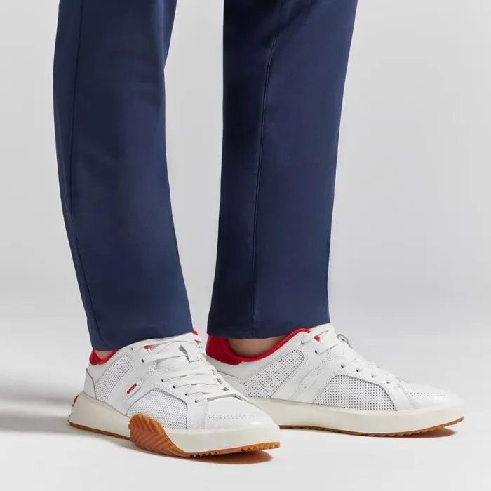 Street Shoes Men GFORE G112 LEATHER STREET SHOE Poppy Gum Street Shoes Men GFORE G112 LEATHER STREET SHOE Poppy Gum