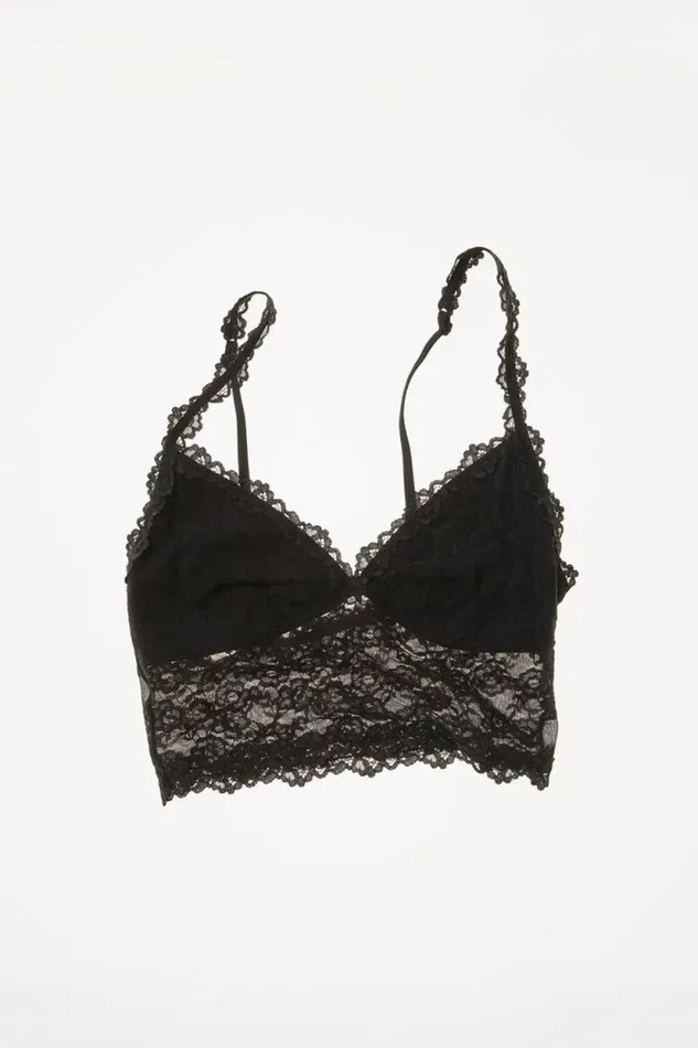 Stretch Lace Longline Bralette Black Women Cotton On Bras