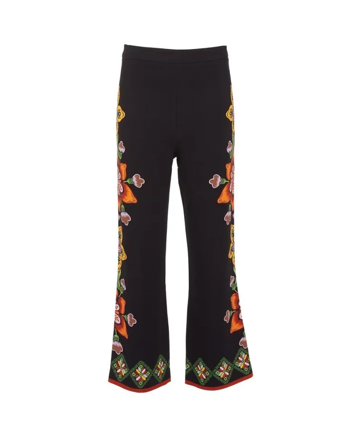 Stretch Pants Place Folk Flowers Nero Place Women La Double J Shorts and Pants Stretch Pants Place Folk Flowers Nero Place Women La Double J Shorts and Pants