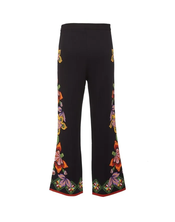 Stretch Pants Place Folk Flowers Nero Place Women La Double J Shorts and Pants Stretch Pants Place Folk Flowers Nero Place Women La Double J Shorts and Pants