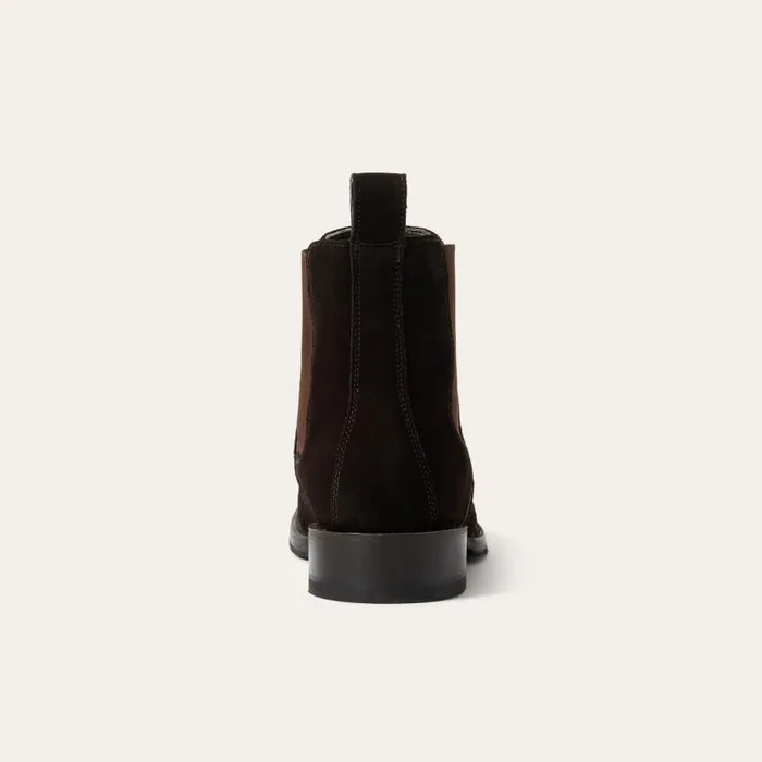 Suede Beat Chelsea Boot Dark Brown Men Stetson Chukka