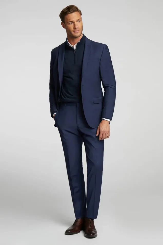 Suits Men Ted Baker PANAMA SLIM JS Blue