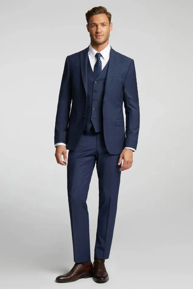 Suits Men Ted Baker PANAMA SLIM JS Blue