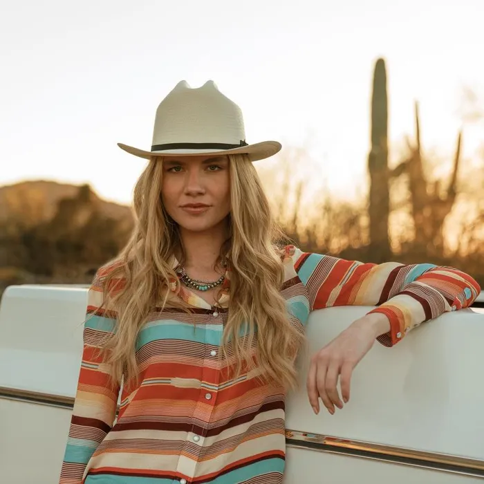 Sunset Serape Print Western Shirt Multi Women Stetson Western Shirts