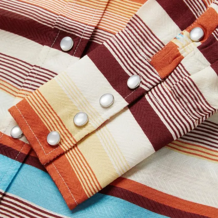 Sunset Serape Print Western Shirt Multi Women Stetson Western Shirts