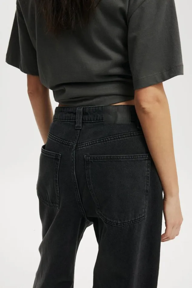 Super Baggy Jean Graphite Black Women Cotton On Pants Super Baggy Jean Graphite Black Women Cotton On Pants