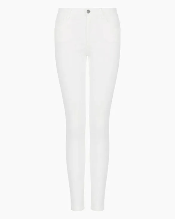 Super Skinny Jeans White Women Armani Denim