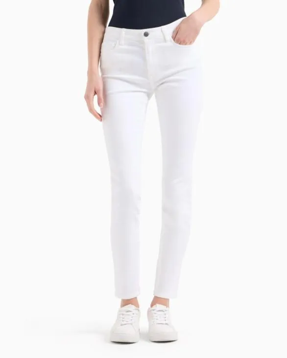 Super Skinny Jeans White Women Armani Denim Super Skinny Jeans White Women Armani Denim