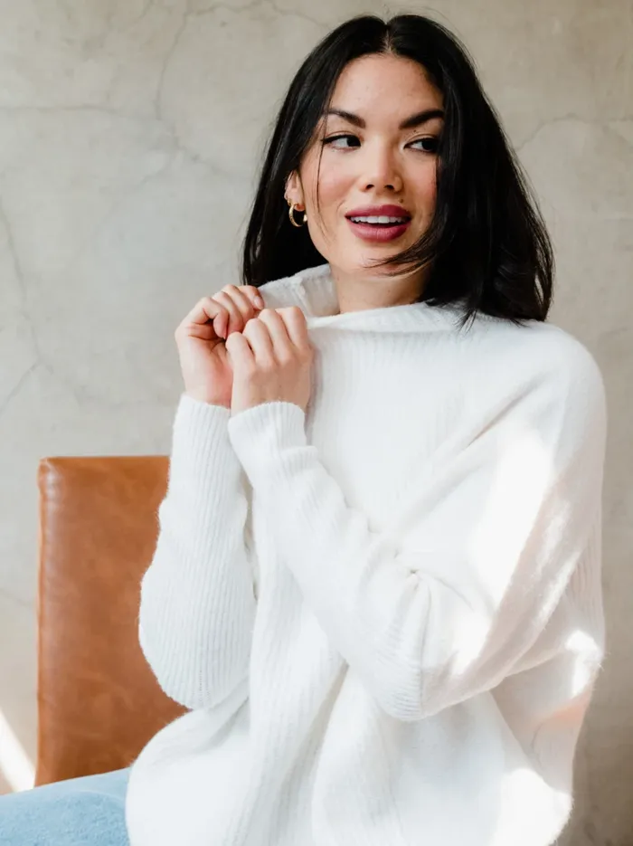 Sweaters Harriet Slouchy Sweater Almond 8211 Able Women