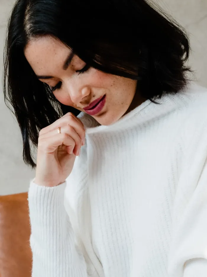 Sweaters Harriet Slouchy Sweater Almond 8211 Able Women
