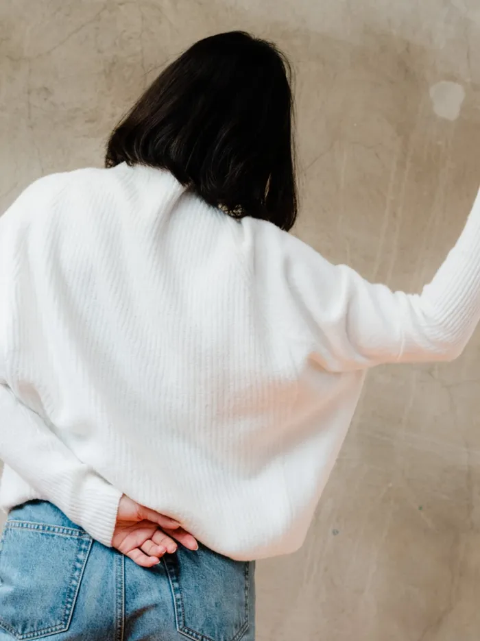 Sweaters Harriet Slouchy Sweater Almond 8211 Able Women
