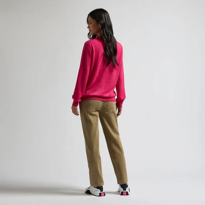 Sweaters MenWomen GFORE VERSE V NECK CASHMERE SWEATER Framboise Sweaters MenWomen GFORE VERSE V NECK CASHMERE SWEATER Framboise