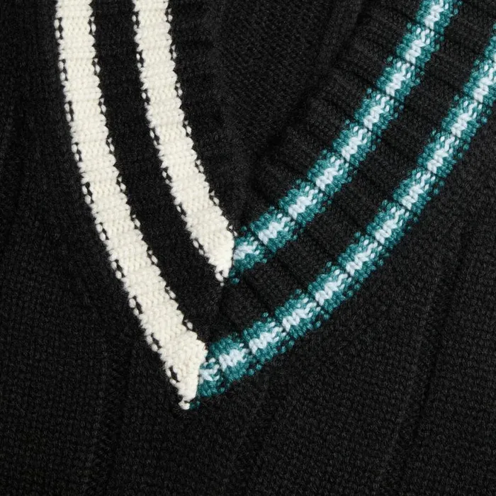 Sweaters Women GFORE LTD RELEASE RIBBED CASHMERE CRICKET SWEATER Onyx Sweaters Women GFORE LTD RELEASE RIBBED CASHMERE CRICKET SWEATER Onyx