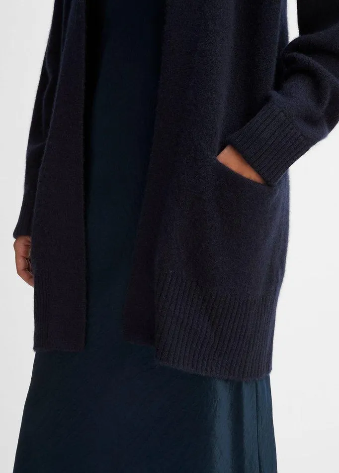 Sweaters Women Vince Cashmere OpenFront Cardigan Coastal Blue Sweaters Women Vince Cashmere OpenFront Cardigan Coastal Blue