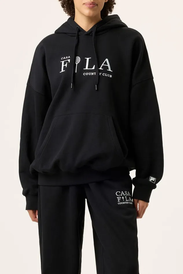 Sweatshirts and Hoodies Men Fila Casa Fila Country Club Hoodie 001 Black Sweatshirts and Hoodies Men Fila Casa Fila Country Club Hoodie 001 Black