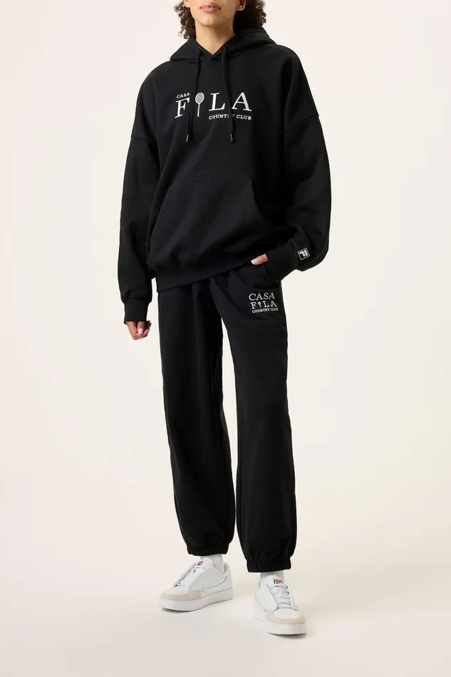 Sweatshirts and Hoodies Men Fila Casa Fila Country Club Hoodie 001 Black Sweatshirts and Hoodies Men Fila Casa Fila Country Club Hoodie 001 Black