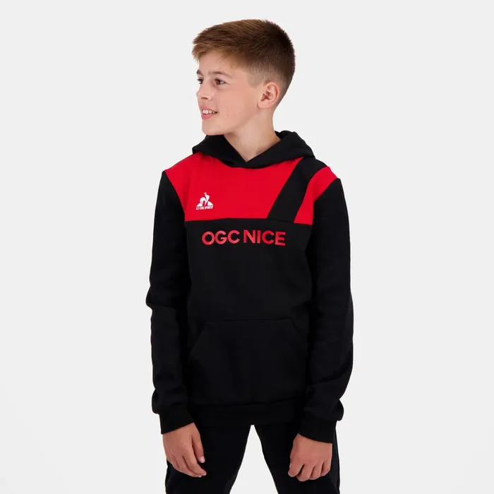 Sweatshirts And Hoodies Kids Le Coq Sportif OGC Nice Hoodie Kids