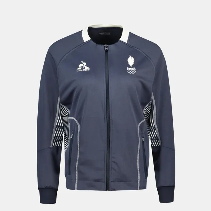 Sweatshirts And Hoodies Women Le Coq Sportif France039s Olympic Team ZipUp Sweatshirtshirt