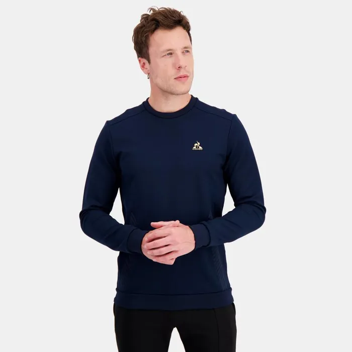Sweatshirts Men Le Coq Sportif Coq D039or RoundNeck Sweatshirtshirt Dark Velvet Sweatshirts Men Le Coq Sportif Coq D039or RoundNeck Sweatshirtshirt Dark Velvet
