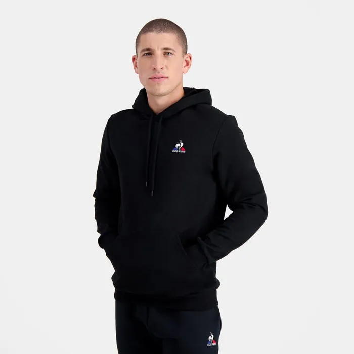 Sweatshirts Men Le Coq Sportif Essentiels Hoodie Black
