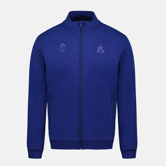 Sweatshirts Men Le Coq Sportif Paris 2024 ZipUp Sweatshirtshirt