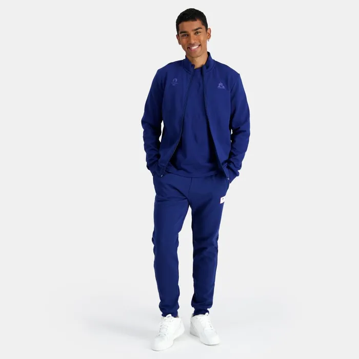 Sweatshirts Men Le Coq Sportif Paris 2024 ZipUp Sweatshirtshirt