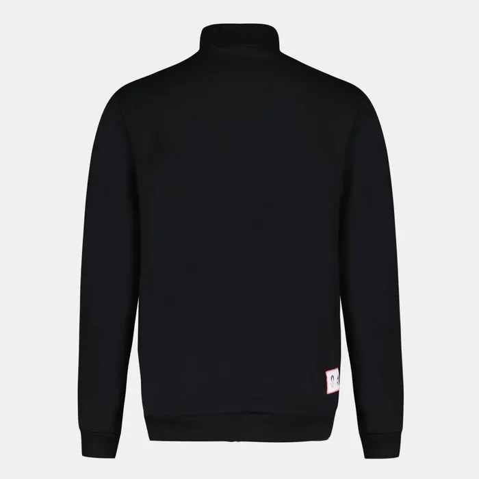 Sweatshirts Men Le Coq Sportif Paris 2024 ZipUp Sweatshirtshirt Black
