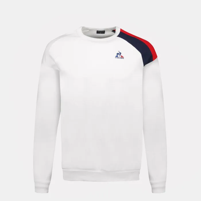 Sweatshirts Men Le Coq Sportif Tricolore Sweat Col Rond Homme