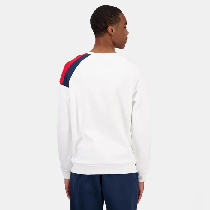 Sweatshirts Men Le Coq Sportif Tricolore Sweat Col Rond Homme