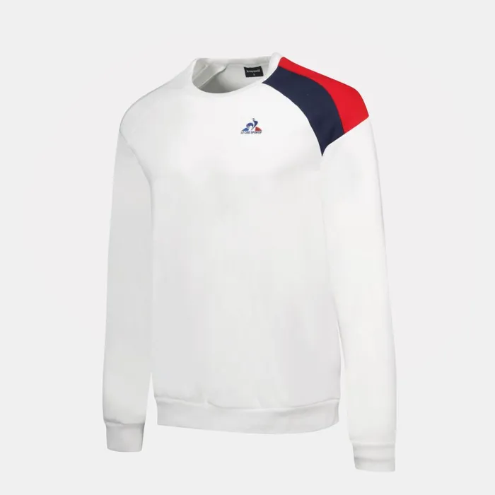 Sweatshirts Men Le Coq Sportif Tricolore Sweat Col Rond Homme
