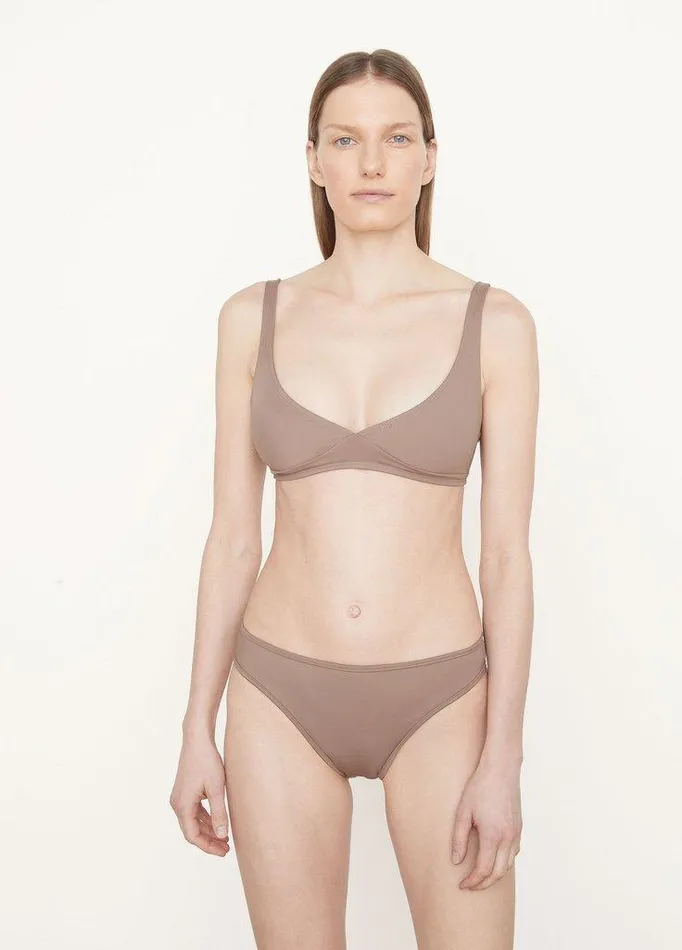 Swim Women Vince Nu Swim HighCut Bottom Taupe