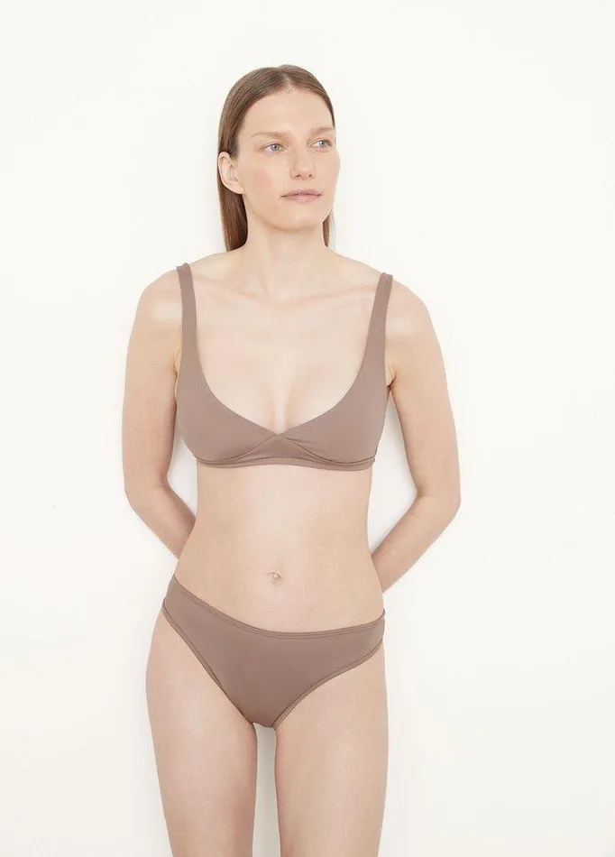 Swim Women Vince Nu Swim HighCut Bottom Taupe Swim Women Vince Nu Swim HighCut Bottom Taupe