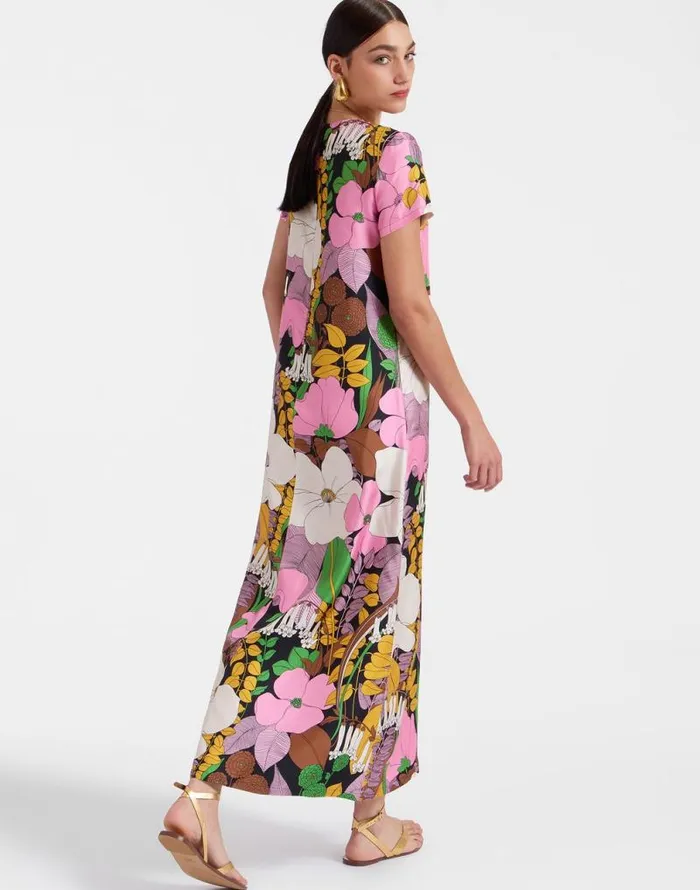 Swing Dress Big Flower Women La Double J Dresses Swing Dress Big Flower Women La Double J Dresses