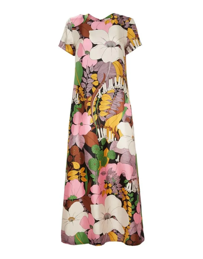 Swing Dress Big Flower Women La Double J Dresses Swing Dress Big Flower Women La Double J Dresses