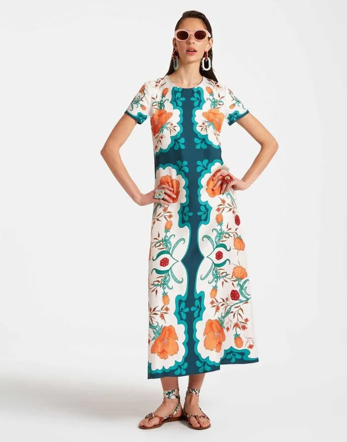 Swing Dress Morpheus Place Orange Women La Double J Dresses
