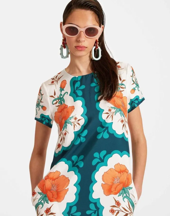 Swing Dress Morpheus Place Orange Women La Double J Dresses Swing Dress Morpheus Place Orange Women La Double J Dresses