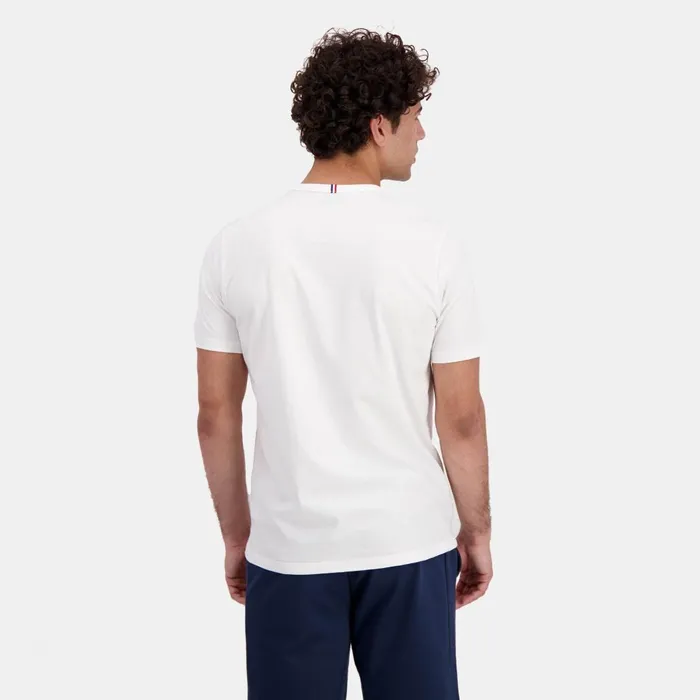 Tshirts And Tops Men Le Coq Sportif Essentiels Tshirt Homme New Optical White