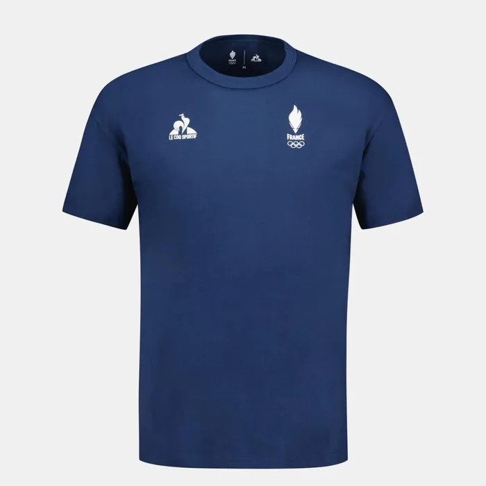 Tshirts And Tops Men Le Coq Sportif France039s Olympic Team TShirt Insignia Blue