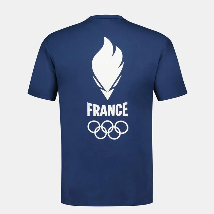 Tshirts And Tops Men Le Coq Sportif France039s Olympic Team TShirt Insignia Blue